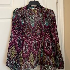 S.L.B. Blouse size XL